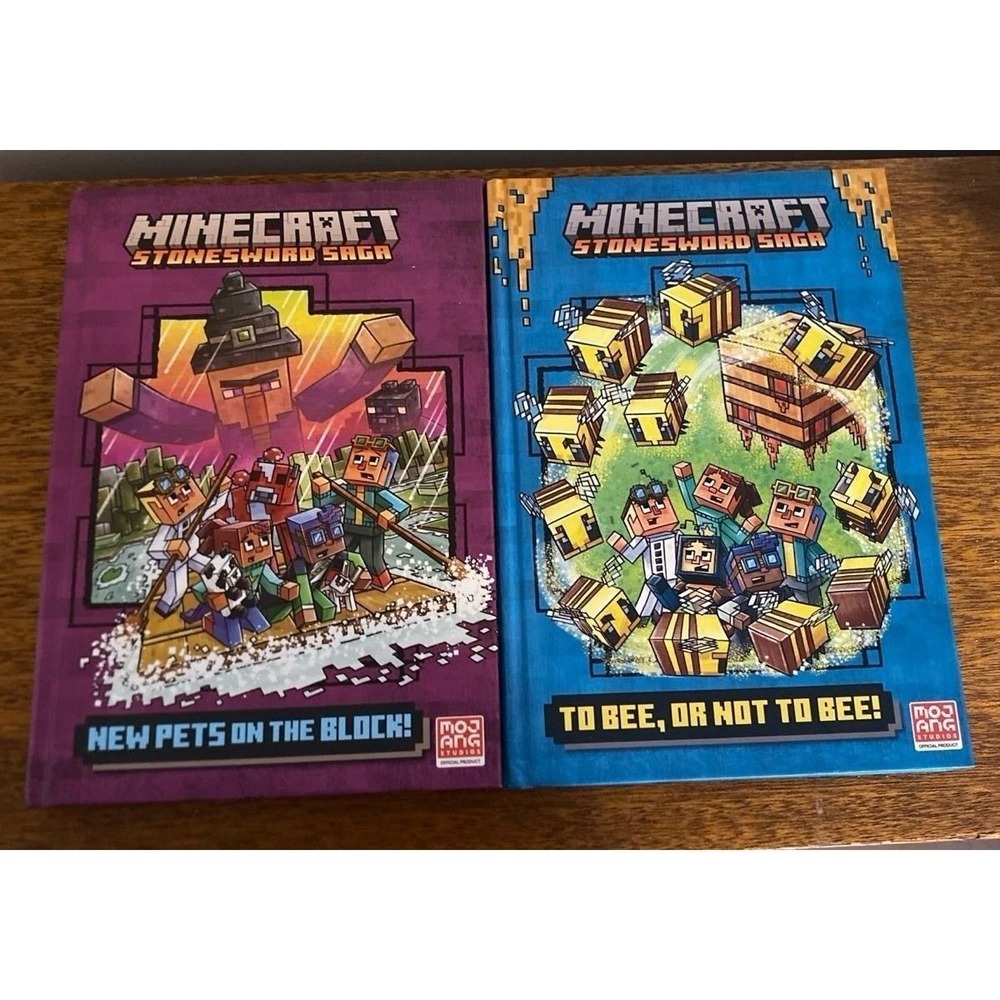 Minecraft Stonesword Saga Books 3 & 4 - Hardcover